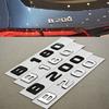 3D ABS A180 A200 B180 B200 Logo Emblem Letters Sticker Car Trunk Badge For Mercedes Benz Auto Accessories BD1