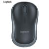 Беспроводная симметричная офисная мышь Logitech M185 - Черный/Серый