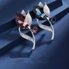 Crystal Tulip Brooch Female Personality Versatile Corsage Atmospheric Anti-Light Pin With Accessories