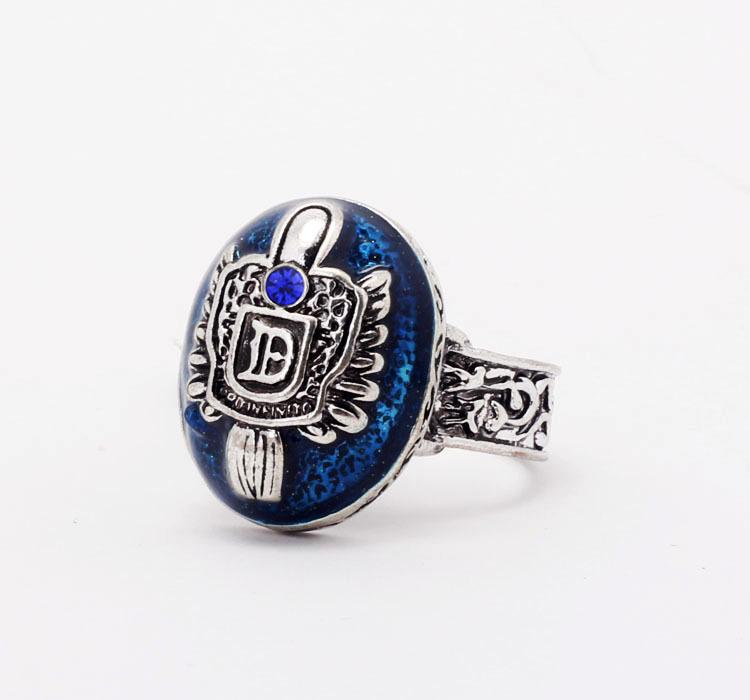 Elena's Vampire Diaries Antique Silver Anti-Sunlight Ring