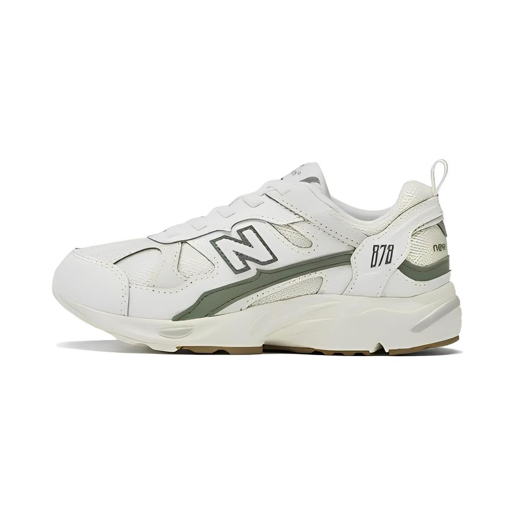 New Balance NB 878 Модные амортизирующие, износостойкие низкие кроссовки для бега Кремовый Цвет Дети Возраст 3 7 Лет PV878SA1