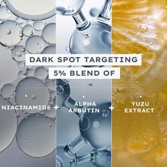 Hyphen 44% Рисовая вода Осветляющие подушечки для лица | 5% Ниацинамид и Альфа Арбутин для уменьшения темных пятен и пигментации | Все типы кожи - 50N