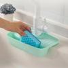 Kitchen Household Bathroom Silicone Faucet Mat Sink Splash Pad Storage Rack Drain Basket Sink Sponge Rack Accessories Tools