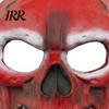 Lightweight Cosplay Scary Mask Halloween Blood Skull Mask, Adjustable Elastic Strap Party Face PU Foam Horror for Decoration Comfortable