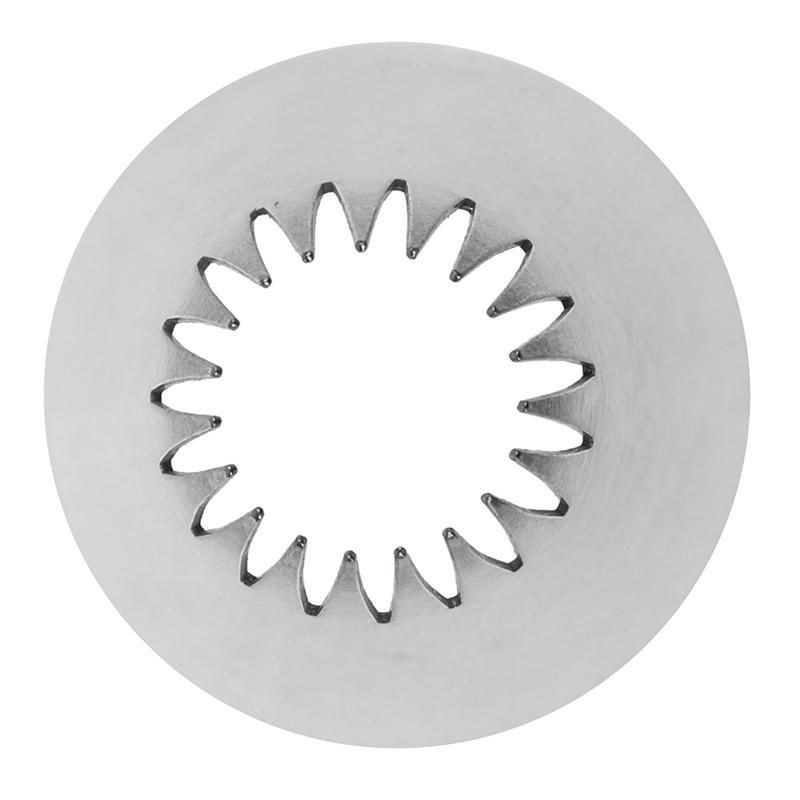 #195 Тортовая головка, металлическая насадка для глазури, насадка для торта из нержавеющей стали, наконечник для декора крема для торта