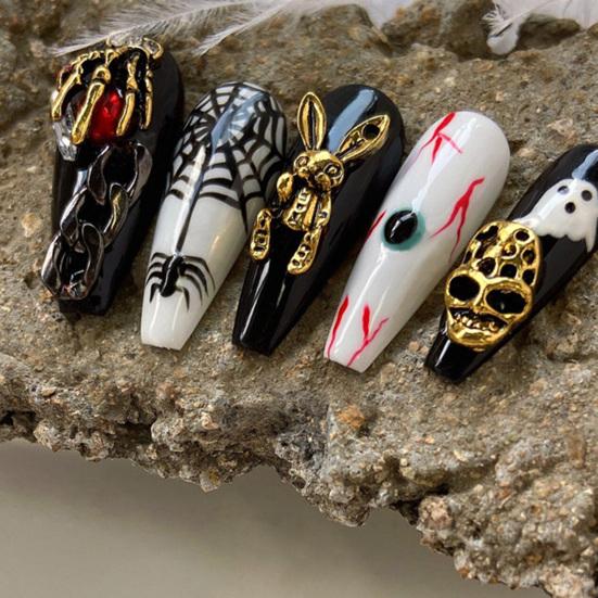 20 шт. украшения для ногтей креативной формы, высокая прочность, защита от ржавчины, блестящий визуальный эффект, широкое применение, декоративное сияние