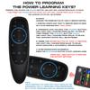 G10BTS Remote Control Bluetooth 5.0 Air Mouse IR Learning Gyroscope Wireless Infrared Remote