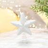 Christmas Treetop Star Ornament Tree Topper Glitter Porch Ballroom Venue Holiday Decoration