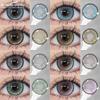 1pair Colored Pupils for Eyes Brown Color Contact Lenes Green Eye Lenses Blue Eye Contacts High Quality Purple Lenses