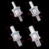 Aluminium Alloy Petrol Diesel Vehicle Check Valve Fuel Non Return 6/8/10/12mm One Way Adapter