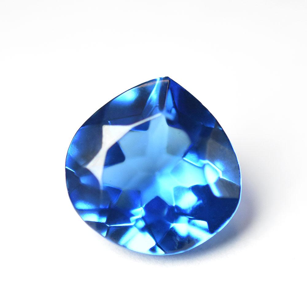 Natural Rare Bule Sapphire Certified 7.40 Ct Beautiful Pear Cut Loose Gemstone