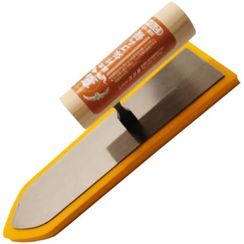 Yoshihiko Single-Sided Rubber Trowel, 210mm Body [For Tile Installation]