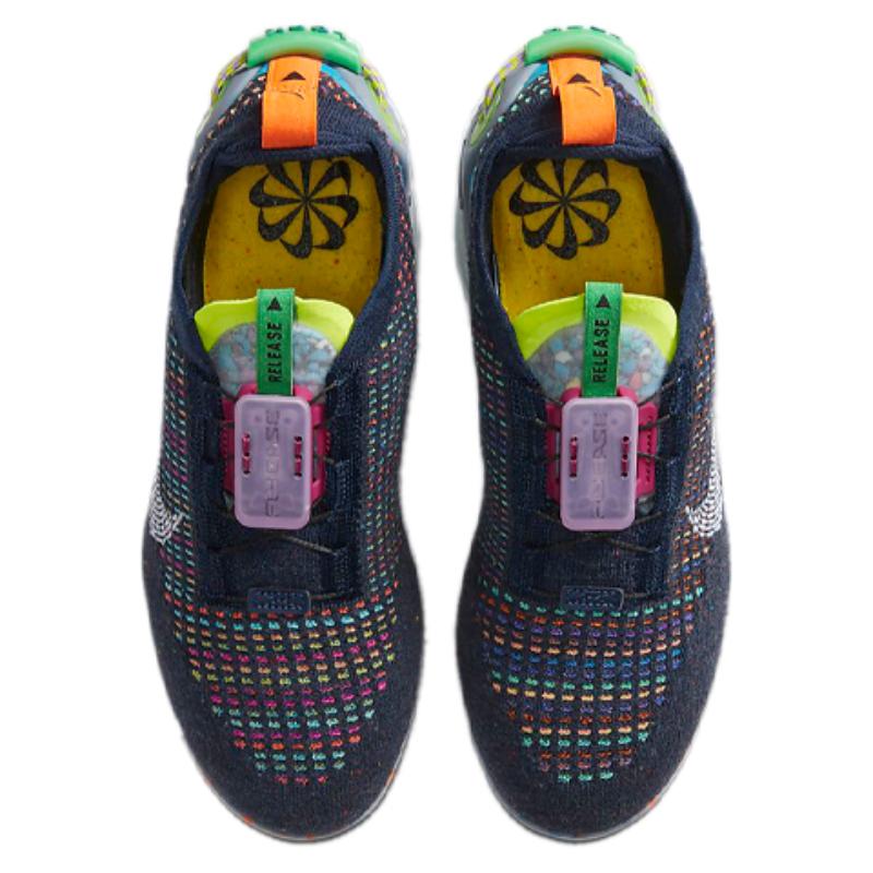 Nike Женские кроссовки для бега Air VaporMax 2020 Flyknit Deep Royal Blue Multi Color CJ6741-400