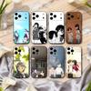 Чехол для телефона с мангой The D-Dangers in My H-Heart Для iPhone 17pro,16,15,14,13,12,11 Plus,Pro Max,XS,Мягкий силиконовый черный чехол