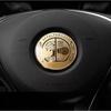 52mm 57mm Car Steering Wheel Badge Sticker Replace Decor For Mercedes Benz B/C/E/S Class A Class C200L GLC GLK