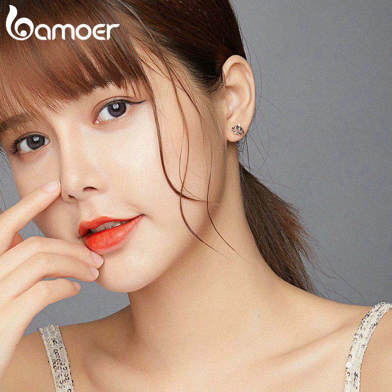 Серьги женские маленькие серебряные 925-й пробы