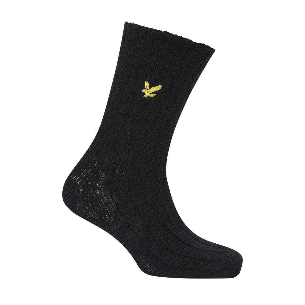 Lyle & Scott Men's Chunky Knit Socks (Pack of 3)