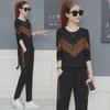 Women's Korean-Style Casual Suits: New 2022 Spring & Autumn Collection, Loose Fit, Fashionable Two-Piece Sweatshirts In Large Sizes