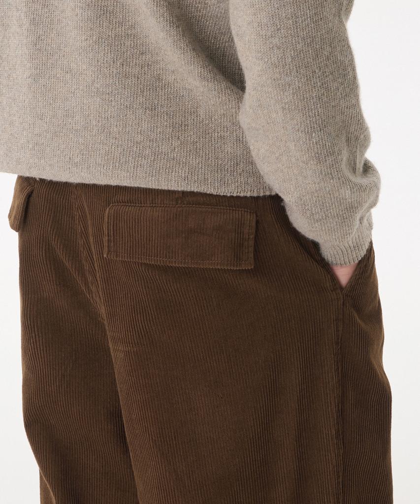 MUSINSA STANDARD Corduroy Parachute Pants [Brown]