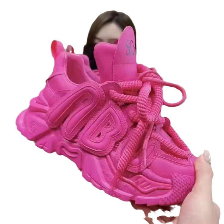 Shoes Women's Autumn and Winter New Heightening Thick-soled Muffin Sports Shoes Casual Shoes