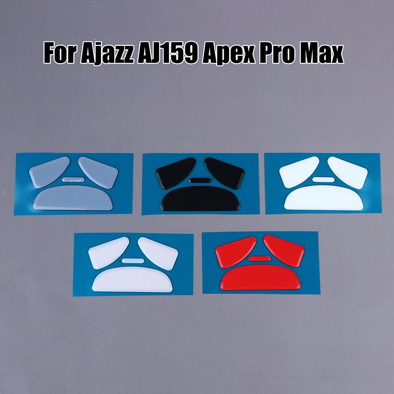 Ультрагладкие ножки для мыши Aj159 Apex Pro Max Контроль торможения Скорость Тишина Ножки мыши Ледяные ножки для мыши