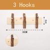 Nordic Branch Wall Wood Coat Rack Вешалка для одежды с крючками Полки для хранения одежды для гостиной Экономящая пространство Мебель