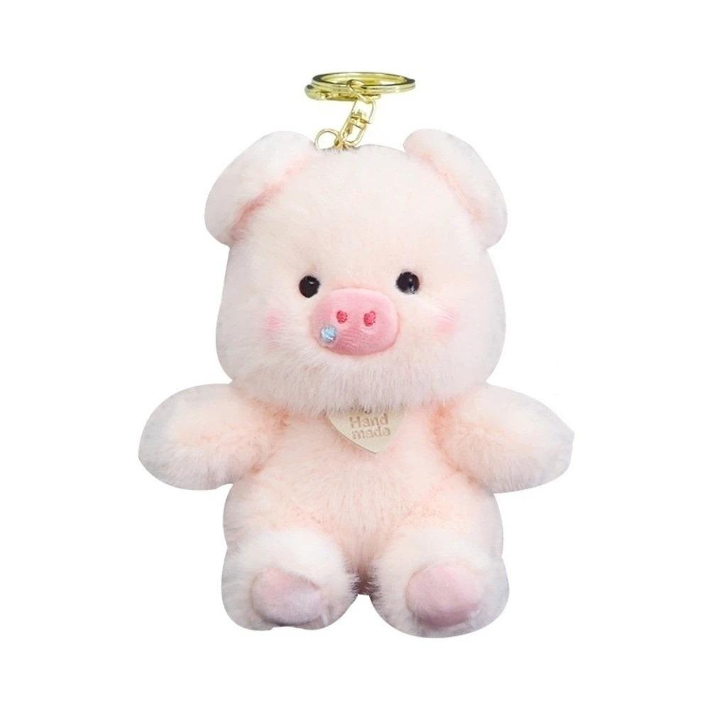 Cute Stuffed Pig Pendant Chubby Bag Hanging Bag Charm Plush Pig Keychain Bag Key Decoration