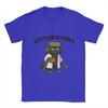 Funny Litters Full Cat  Men's T Shirts  Vintage Tee Shirt Short Sleeve Round Collar T-Shirts 100% Cotton Summer Tops