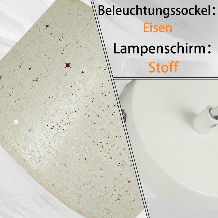 Suspension - NETTLIFE - Ø38CM - Blanc - Métal - E27