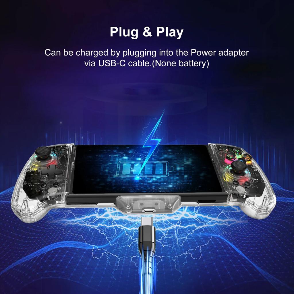 Геймпад Игровой Контроль Game Pad для Nintendo Switch и OLED Аксессуары Nintendos Swich Контроллер Джойстик Рукоятка Управления USB Комплект