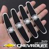 CRE1 4Pcs Car Door Bumper Rubber Metal Stickers For Mercedes Benz CLA W205 W212 W213 W246 W176 W205 W177 W247 CLS CLK CLG  GLB W213
