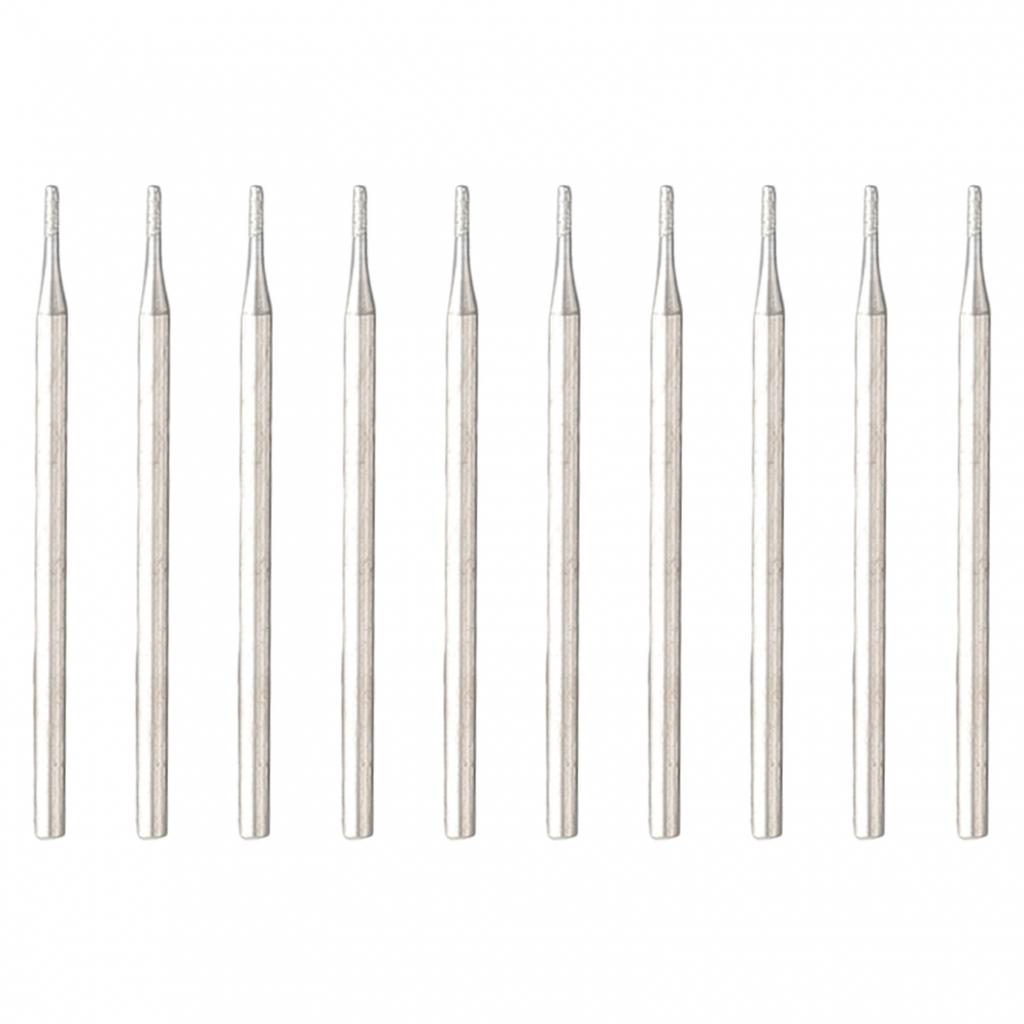 Сверло Насадка Вращающаяся Алмазная Рукавная Форма 1-4мм 10шт