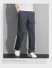 Men's Plus Velvet Thick Winter Cargo Pants - Loose, Multi-Pocket, Windproof, Waterproof, Quick-Drying.