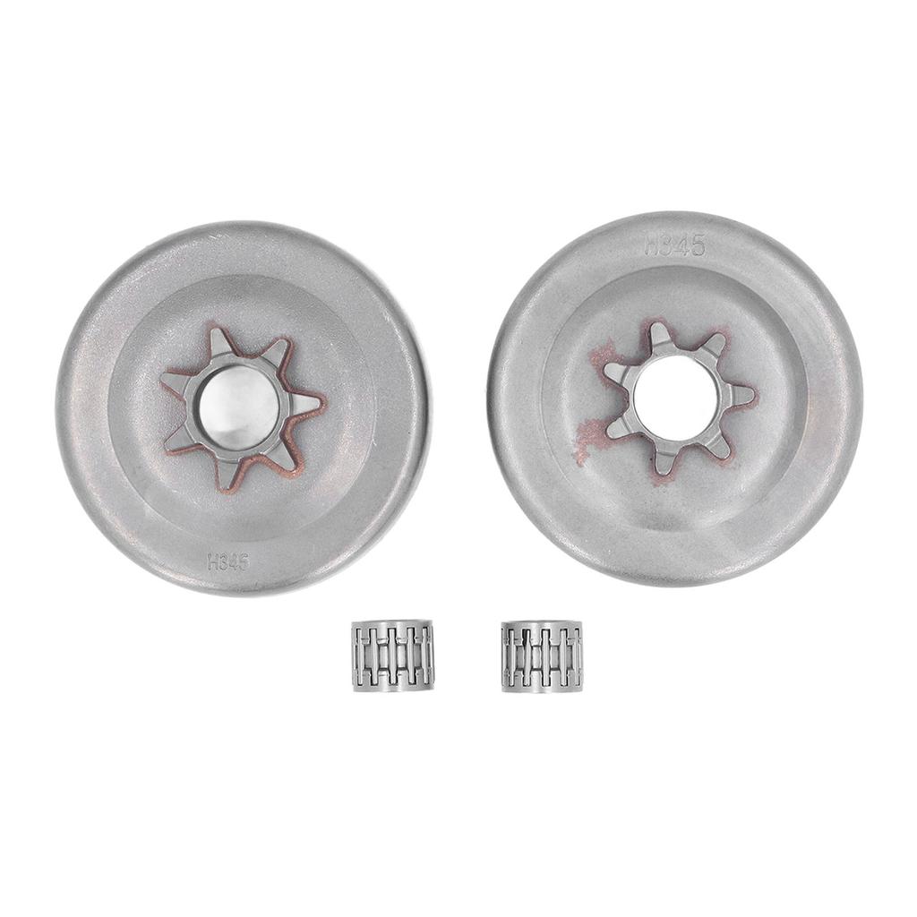 Цепная пила 7-зубчатый барабан сцепления Игольчатый подшипник Комплект Звездочка Аксессуары для Husqvarna 350 340 345 445