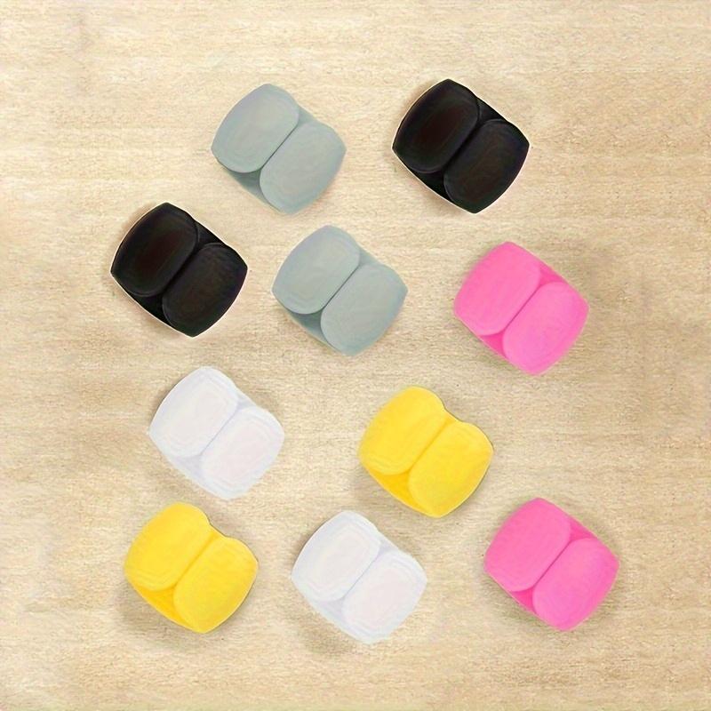 5/10pcs, Multi-Functional Cable Organizer Clips, Suitable for Charging Cords and Earphone Wires - Anti-Tangle Storage Solution.