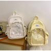 Nylon Transparent Handbags PVC Satchels Bag New Design Shoulder Bag  Teenage Girls