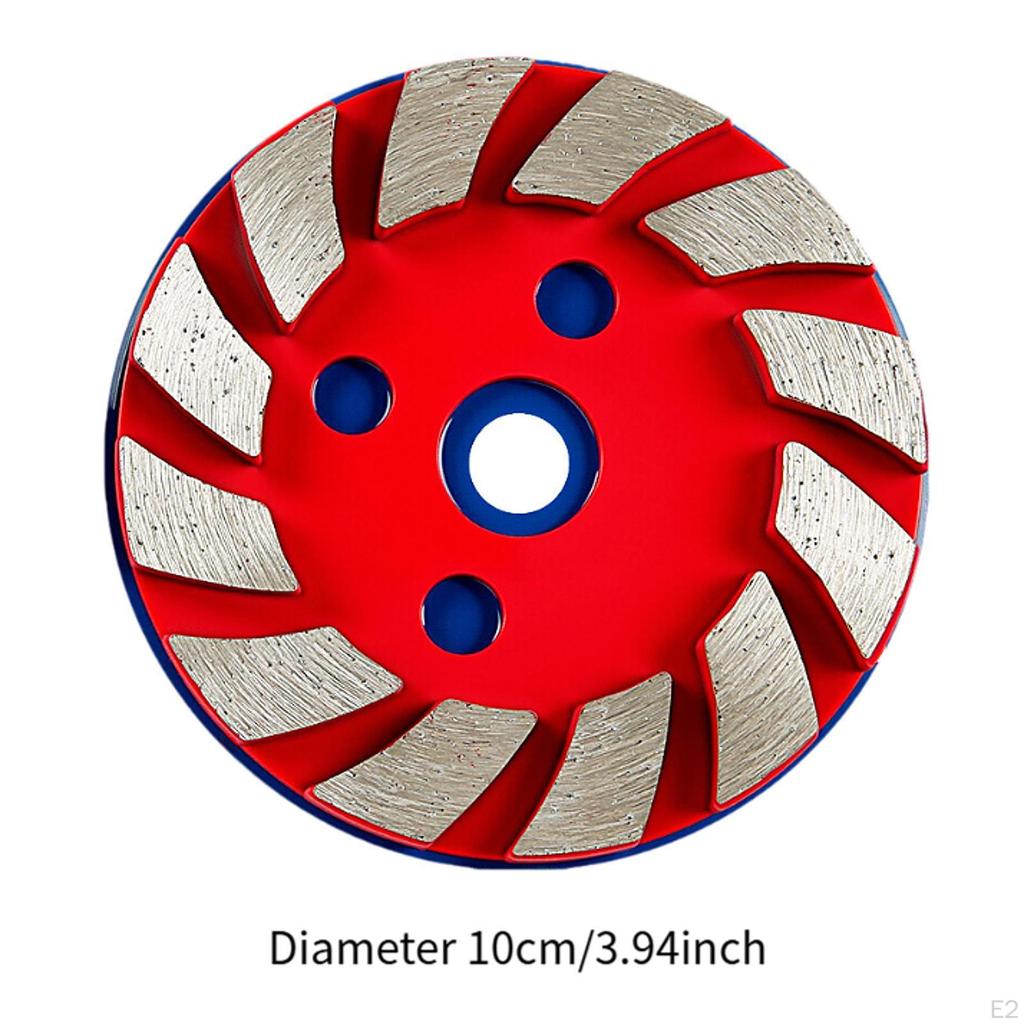 Бетонный алмазный шлифовальный чашечный круг Угловая шлифовальная машина Насадки Очистка Каменная поверхность Ряд