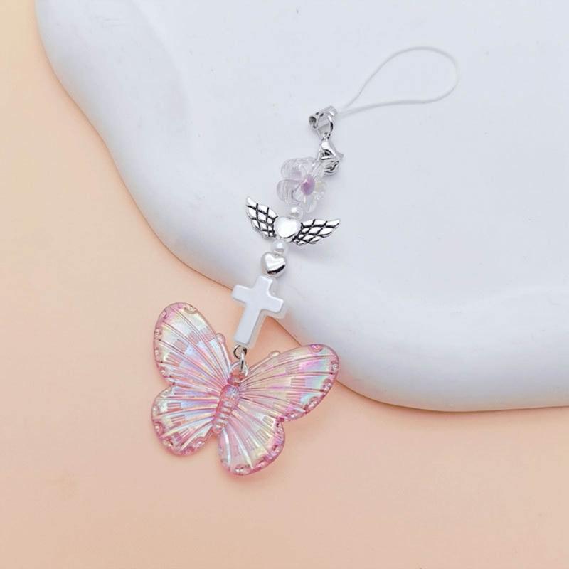 Cute Cellphone Strap Lanyard Gothic Phone Chain Rope for Keys Bag Accessories