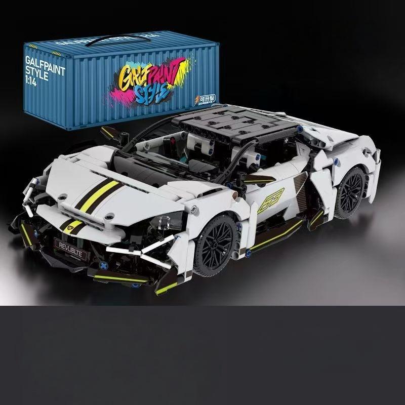 Technical 1:14 Building Blocks Car City Speed Car Luxury Auto Motor Racing Vehicle Toys Birthday Halloween Christmas gifts