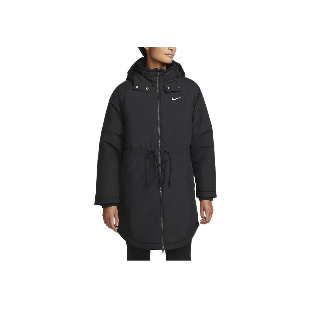 Nike Спортивная одежда Essential Solid Zip-Up Hooded Long Sleeve Jacket Women Jacket Black DV7875-010