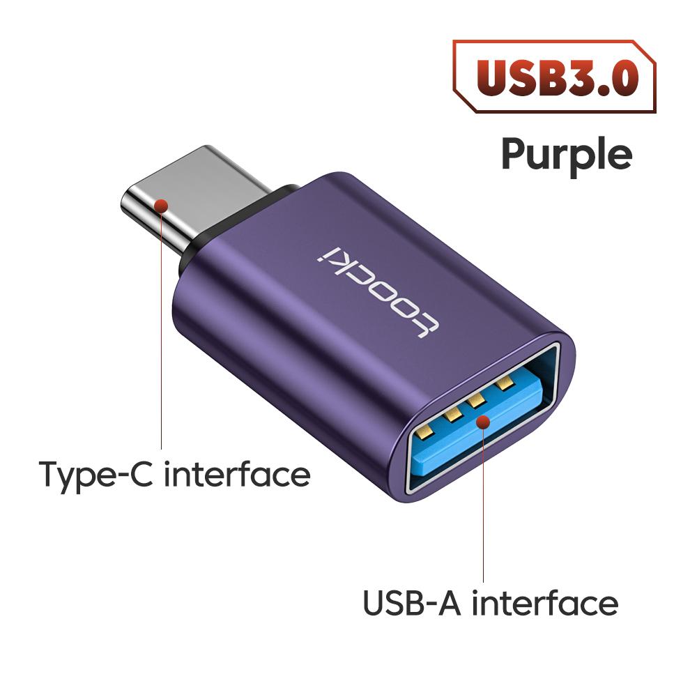 Toocki OTG USB 3,0 к адаптеру типа C Micro к типу C «папа» к USB 2,0 «мама» конвертер для Macbook Xiaomi Samsung разъем OTG