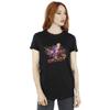 Marvel Womens/Ladies Guardians Of The Galaxy Abstract Groot Cotton Boyfriend T-Shirt