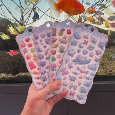 3D Кристальные наклейки-самоцветы для детей - Милое украшение для телефона и игрушки с маленькими узорами