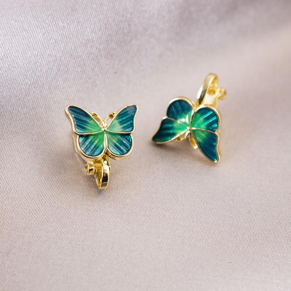 Универсальные легкие роскошные клипсы для ушей без проколов, повседневные высококачественные треугольные клипсы для ушей, универсальные женские серьги