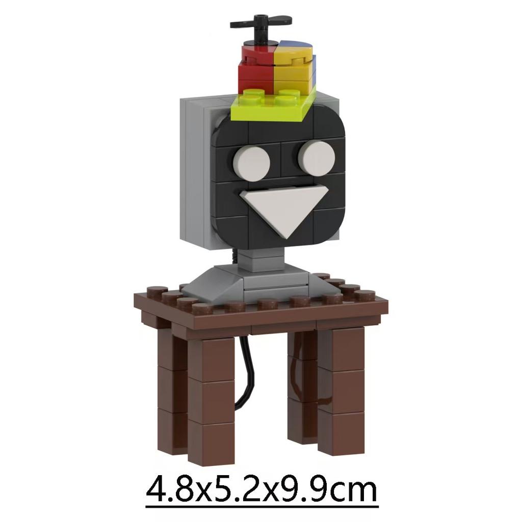 2024 3D Детский блочный пластиковый игровой конструктор для подростков и детей Incredibox Sprunki