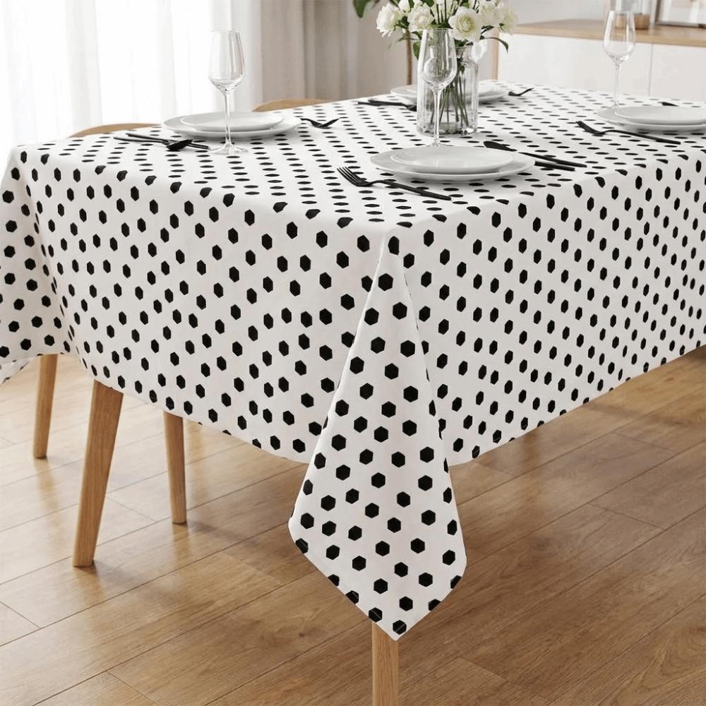 Disposable Football Theme Tablecloth Plastic Soccer Banner Soccer Table Cover Table Decor