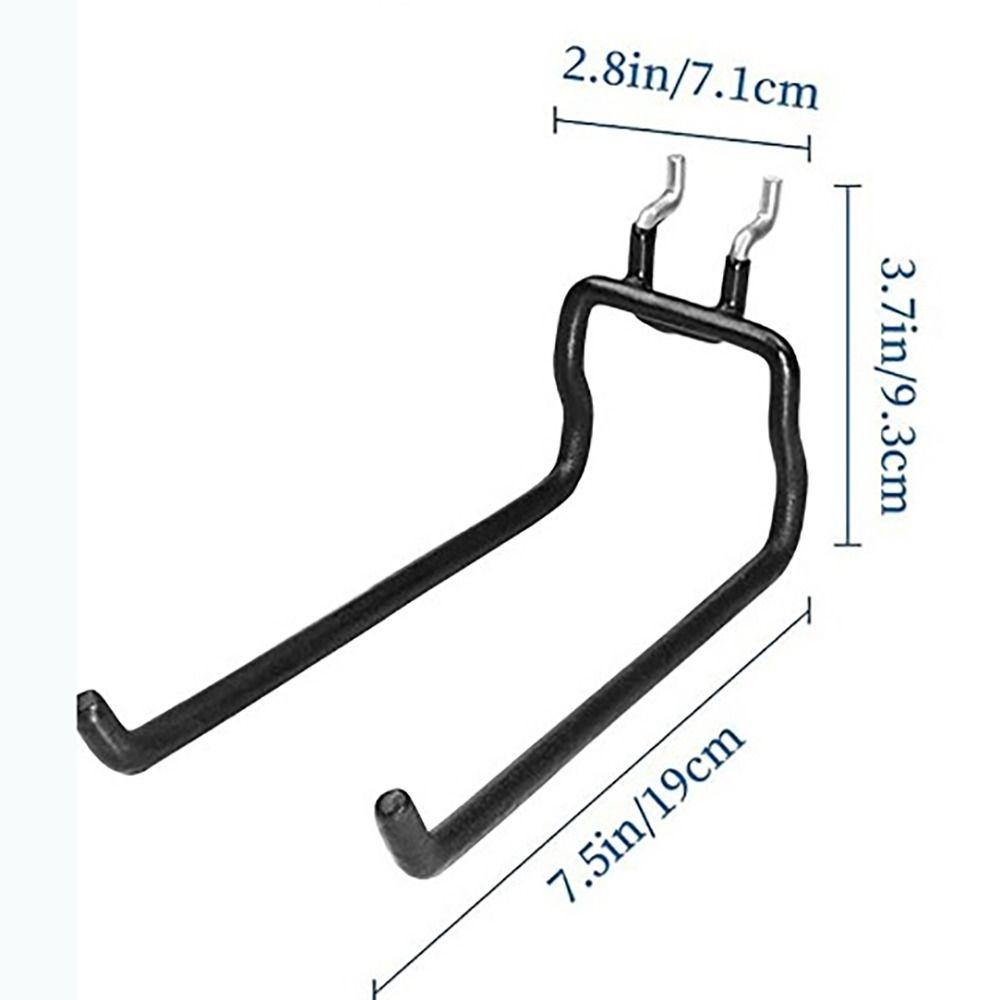 Сверло Крюк Сверхпрочные Крюки Крюки для Перфорированной Панели Крюки для Хранения в Гараже Настенный Держатель Вешалка