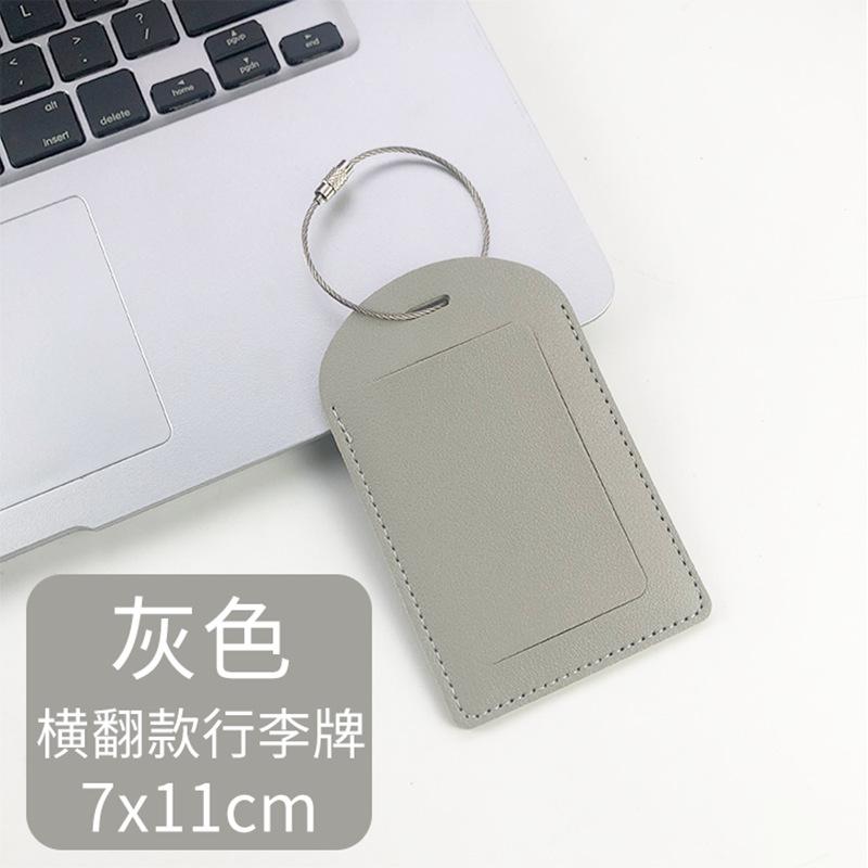 ЛОГОТИП можно заказать Утолщенная ПУ кожа с напечатанной бумажной карточкой-этикеткой Нержавеющий шнурок Парная багажная бирка в виде самолета