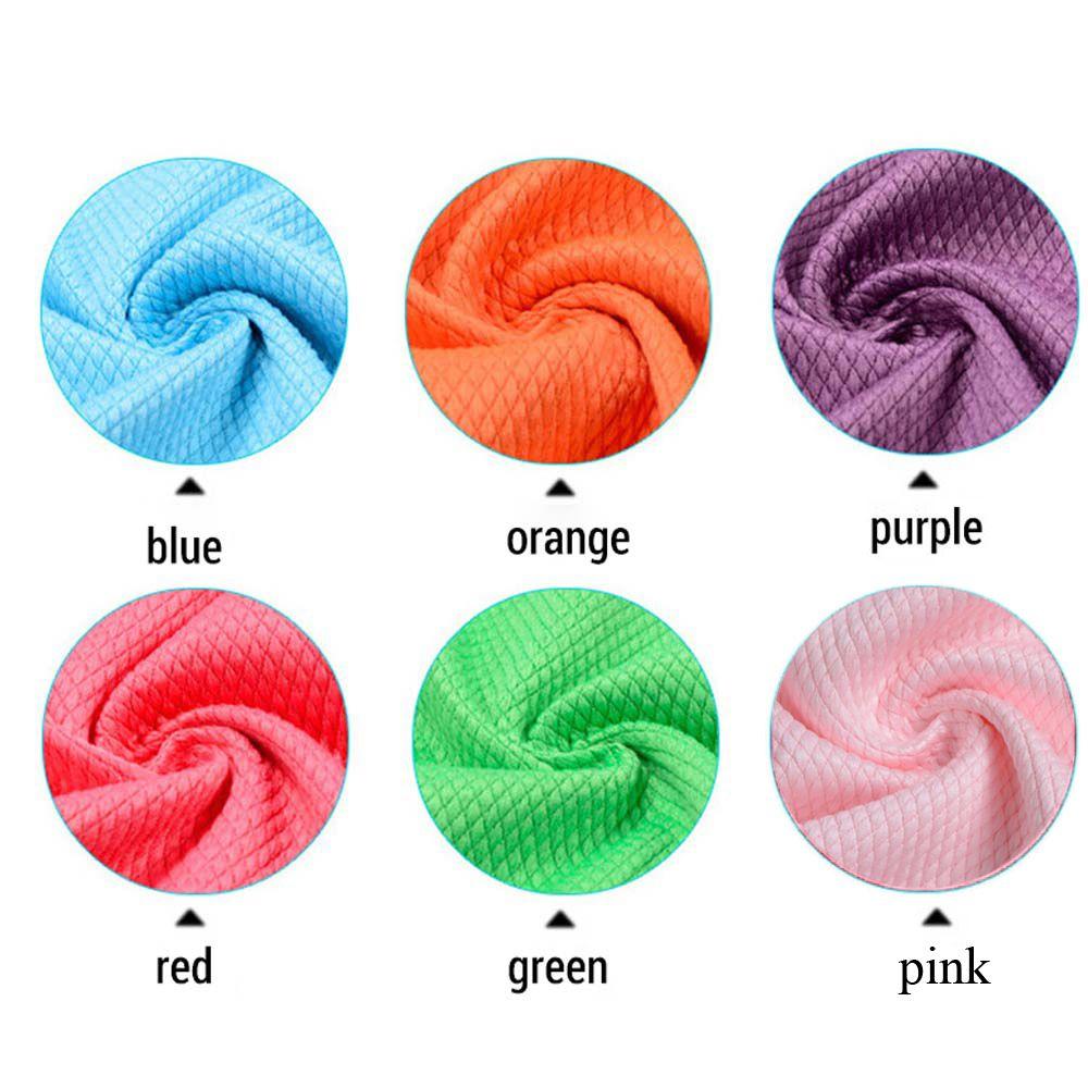 1/3 шт. впитывающая бытовая тряпка для мытья стекол и окон