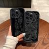 Модный Чехол для Телефона с Китайским Драконом для IPhone 17 16 15 13 11 12 14 Pro Max Plus Силиконовая Защитная Крышка